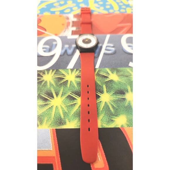 Swatch Watch CHRONO-TECH LB104 1984 Standard Ladies with box and battery - Picture 4 of 6